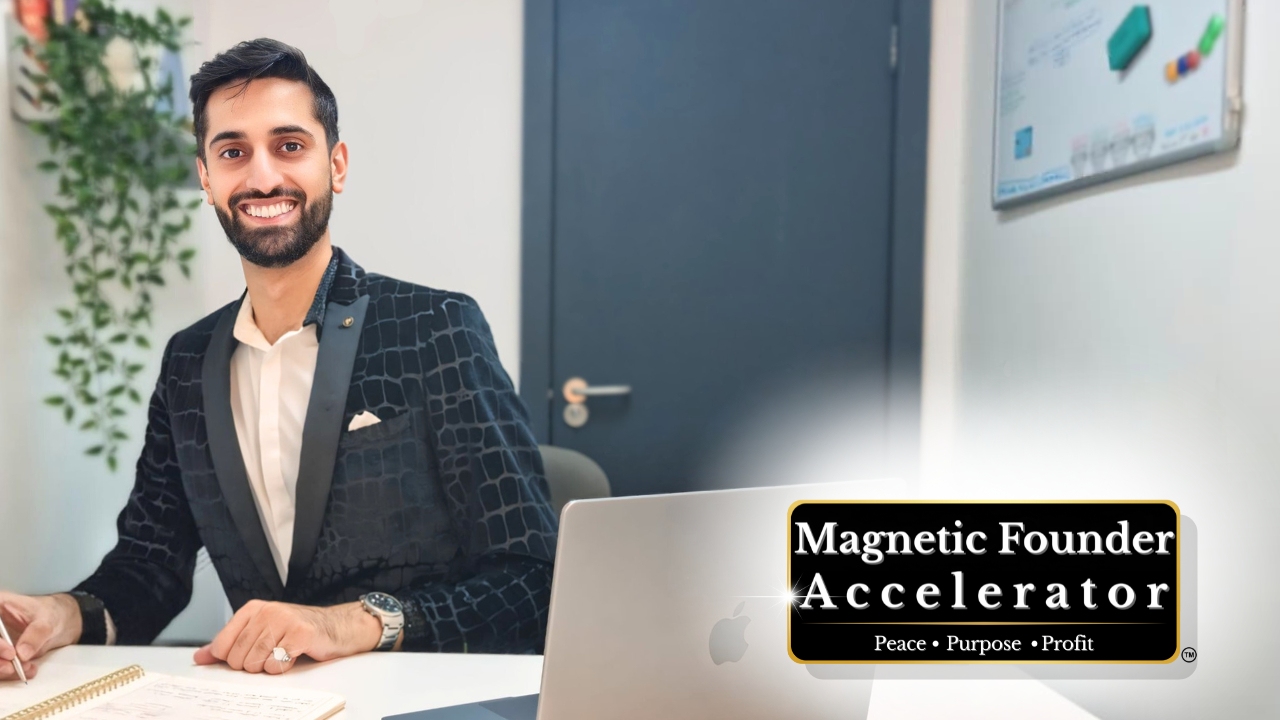The Magnetic Founder Engine: Scale With Peace, Purpose & Profit